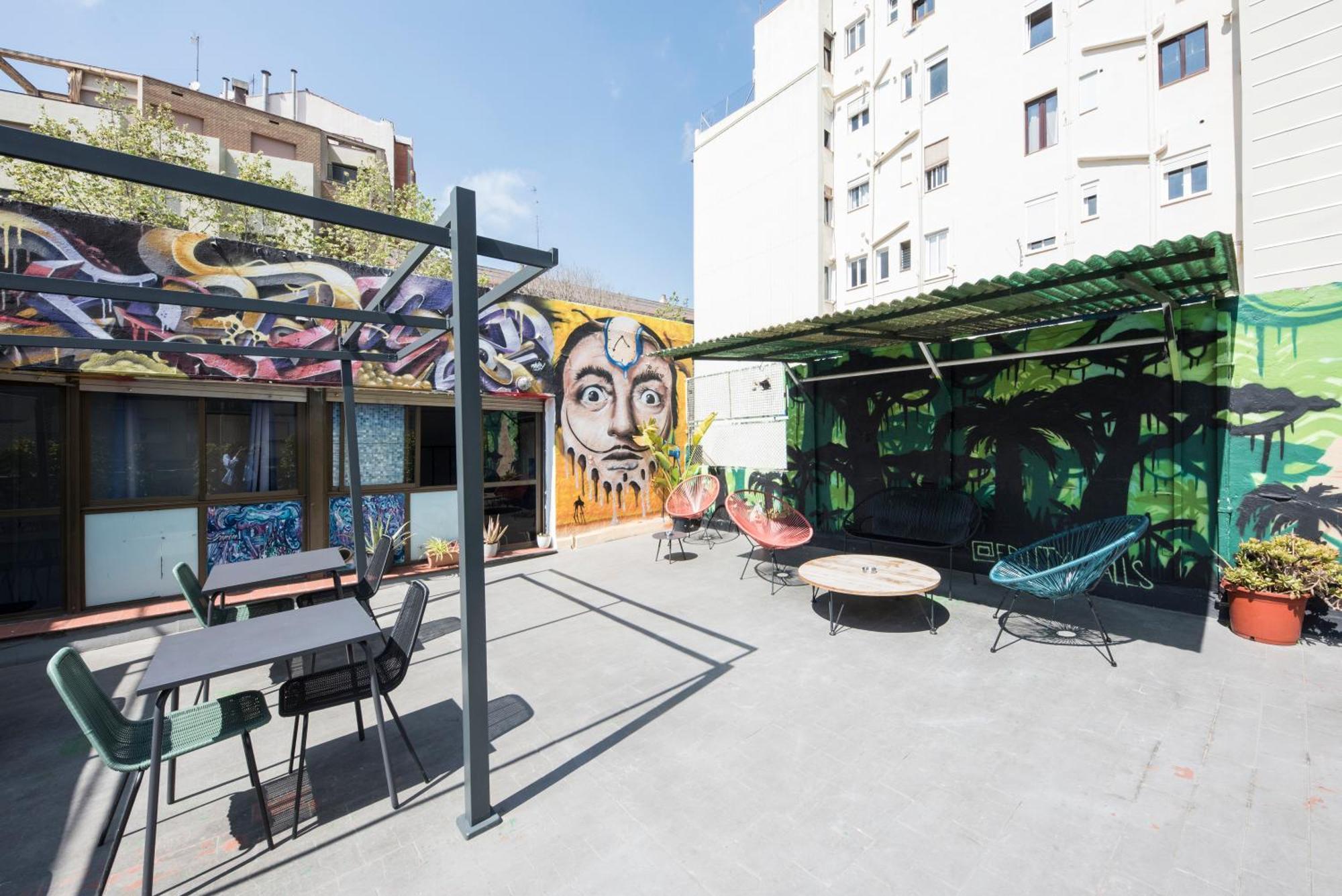 No Limit Hostel Graffiti Barcelona Exteriér fotografie