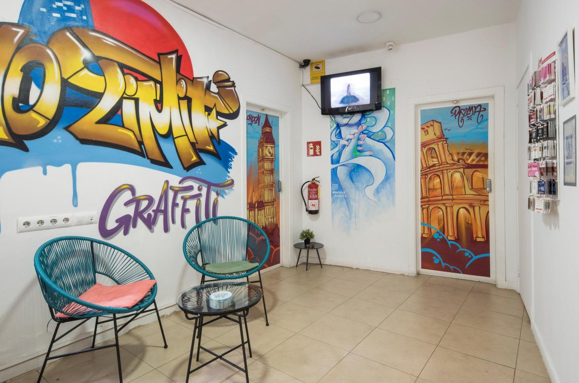 No Limit Hostel Graffiti Barcelona Exteriér fotografie